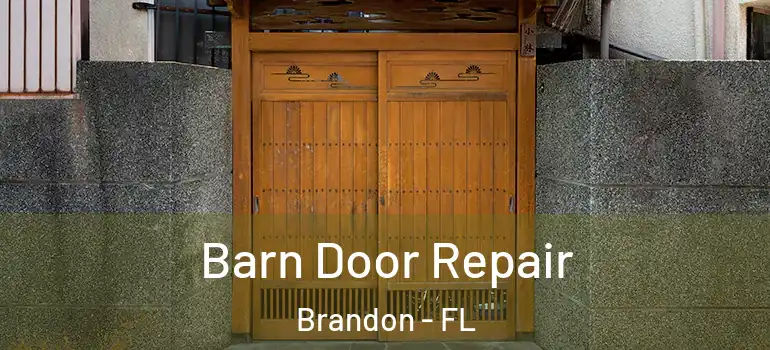Barn Door Repair Brandon - FL