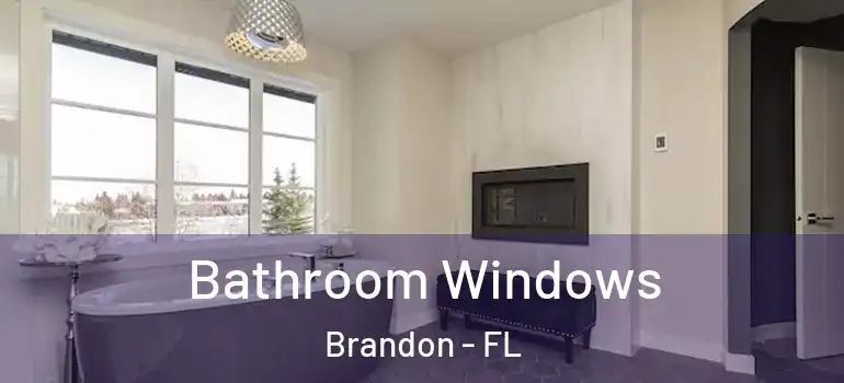 Bathroom Windows Brandon - FL