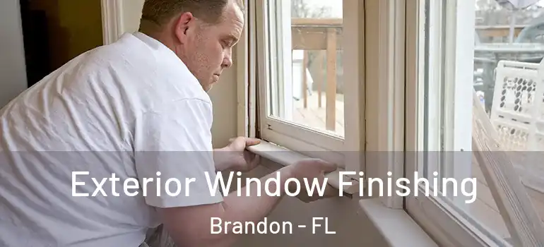 Exterior Window Finishing Brandon - FL