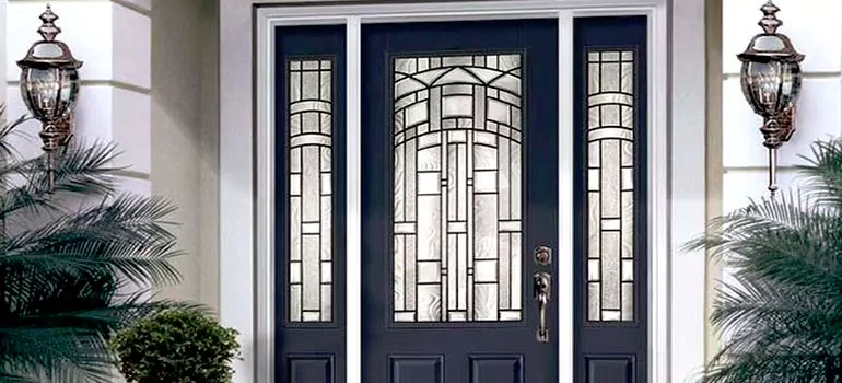 Stained Glass Door Panels in Brandon, FL