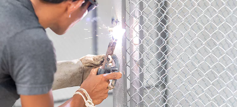 Commercial Mesh Door Repair in Brandon, FL