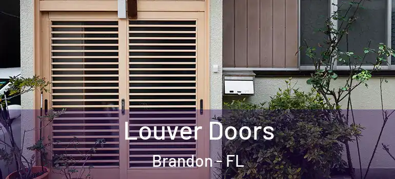 Louver Doors Brandon - FL