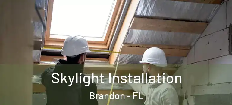 Skylight Installation Brandon - FL