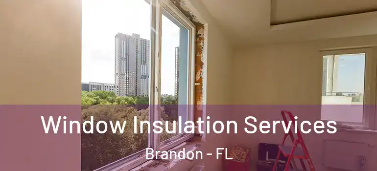 Window Insulation Services Brandon - FL