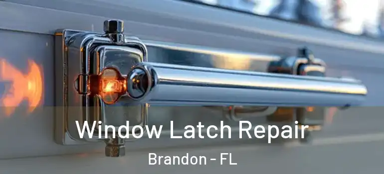 Window Latch Repair Brandon - FL